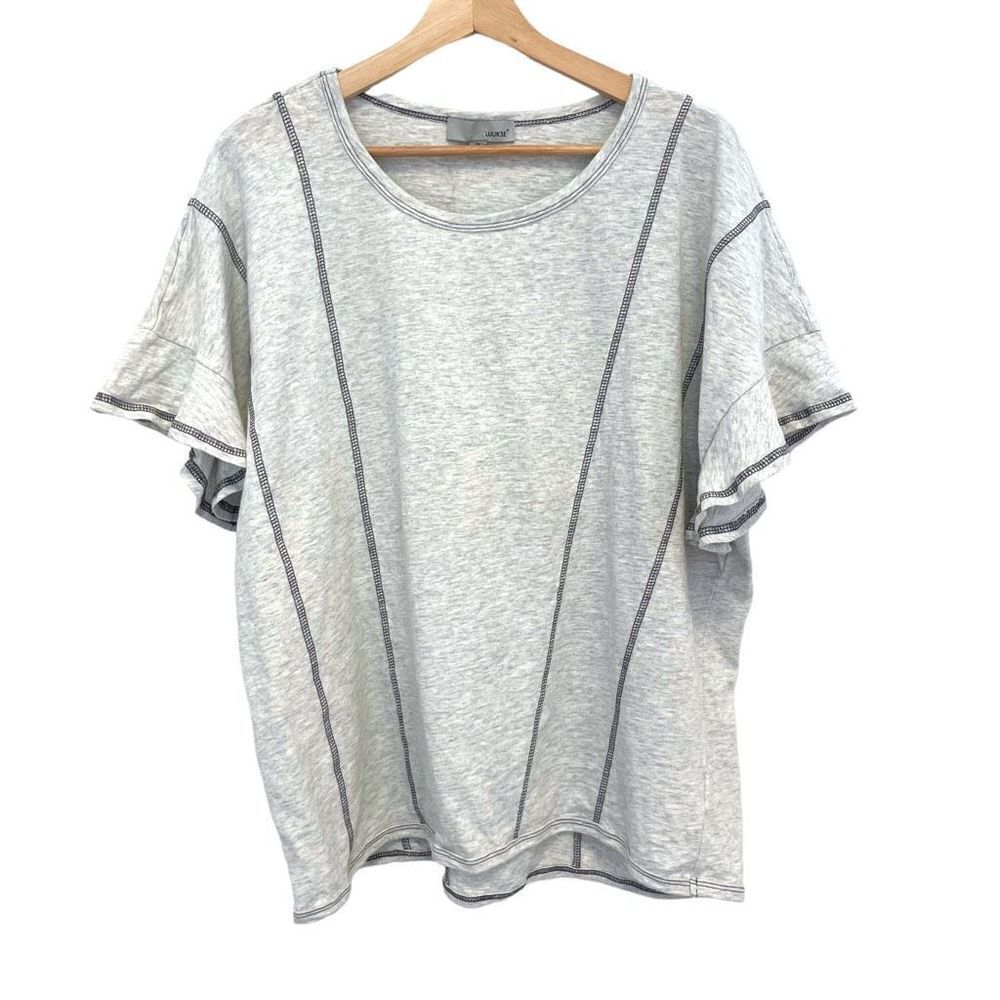 Luukse Ruffle Sleeve Top